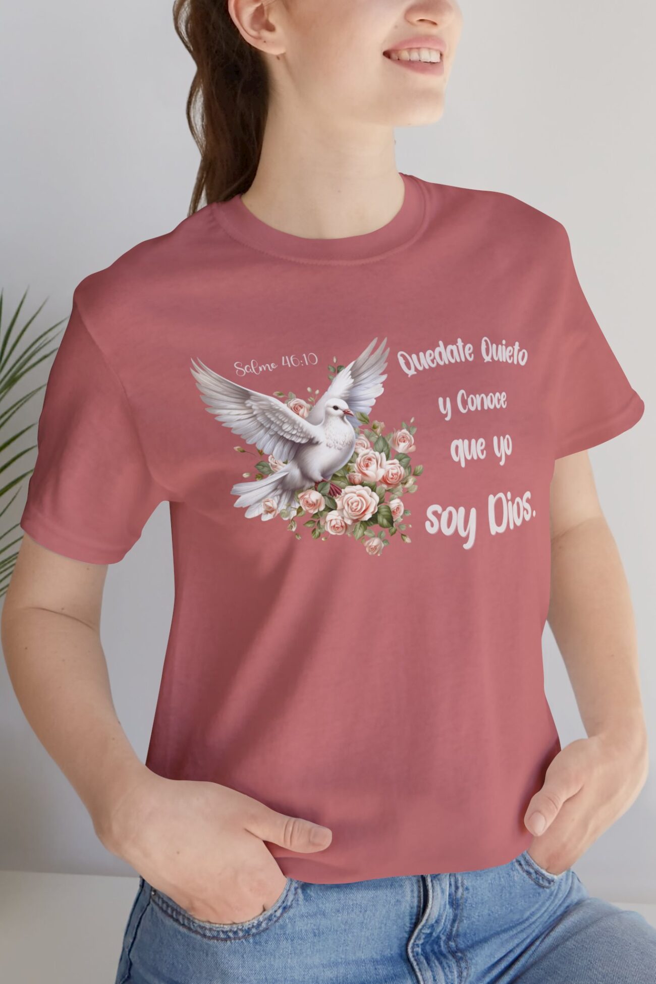 Quedate quieto y conoce que soy Dios Camisa