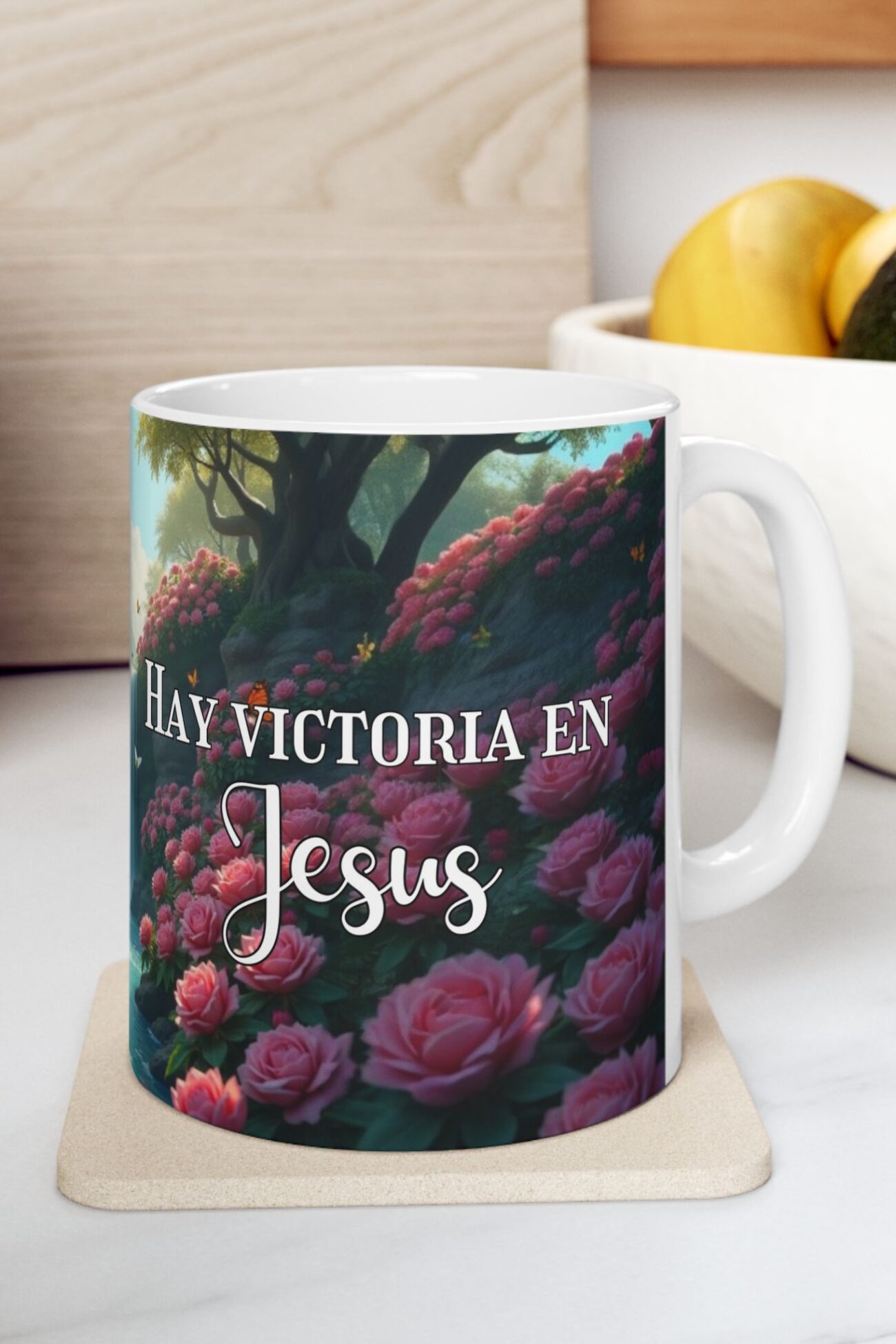 Hay victoria en Jesus Taza de Ceramica de 11oz