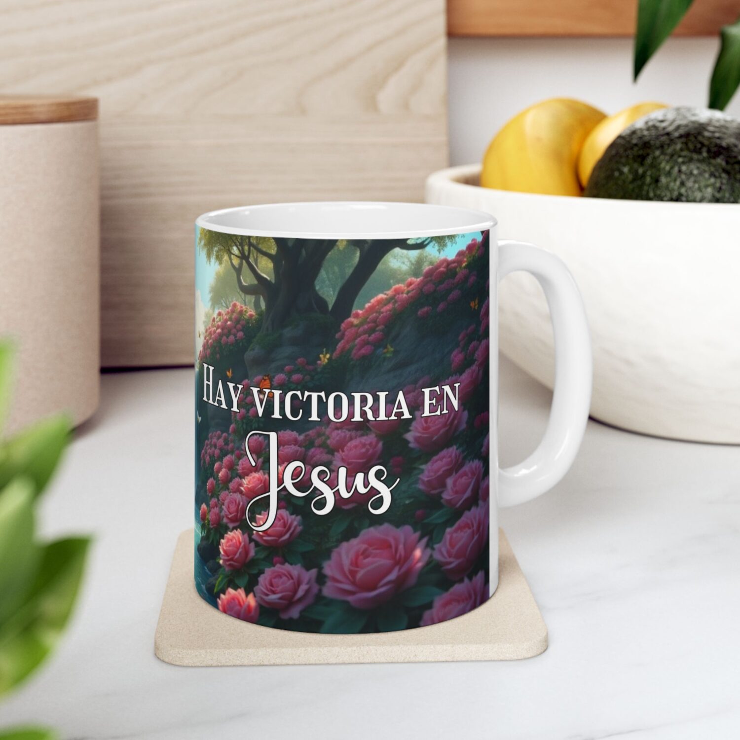 Hay victoria en Jesus Taza de Ceramica de 11oz