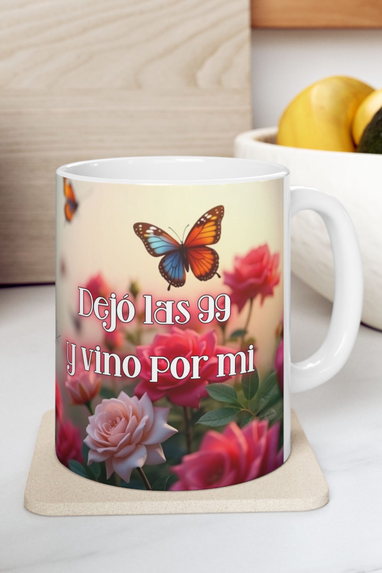 Dejó las 99 y Vino a Mi Taza de Ceramica de 11oz