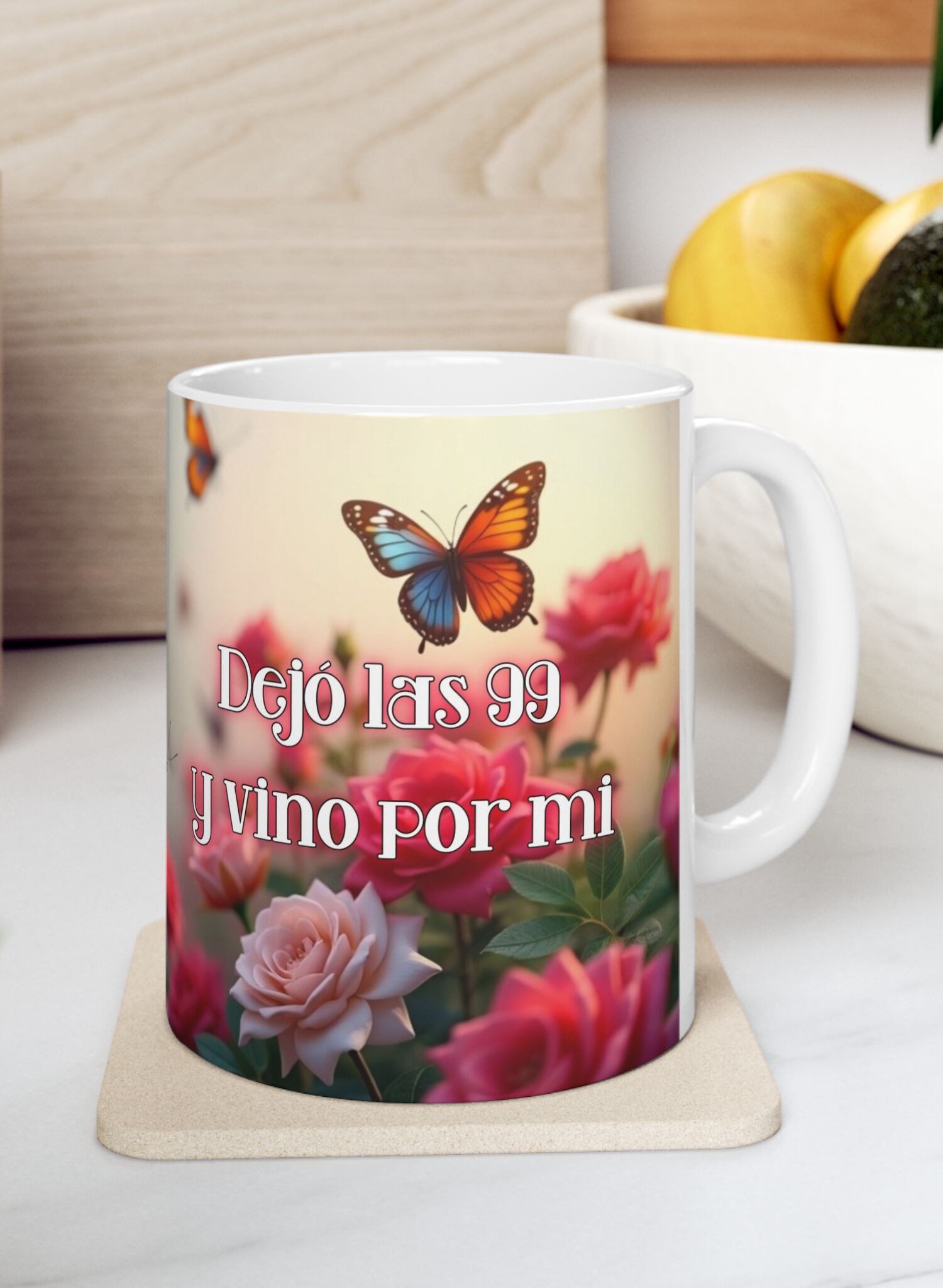 Dejó las 99 y Vino a Mi Taza de Ceramica de 11oz