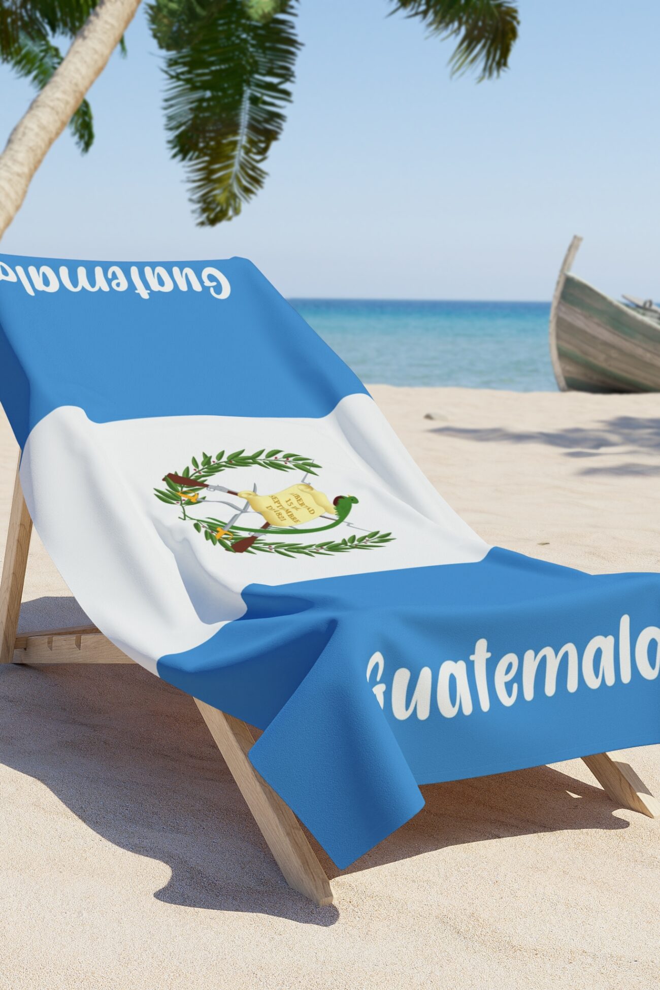 Toalla con Bandera de Guatemala