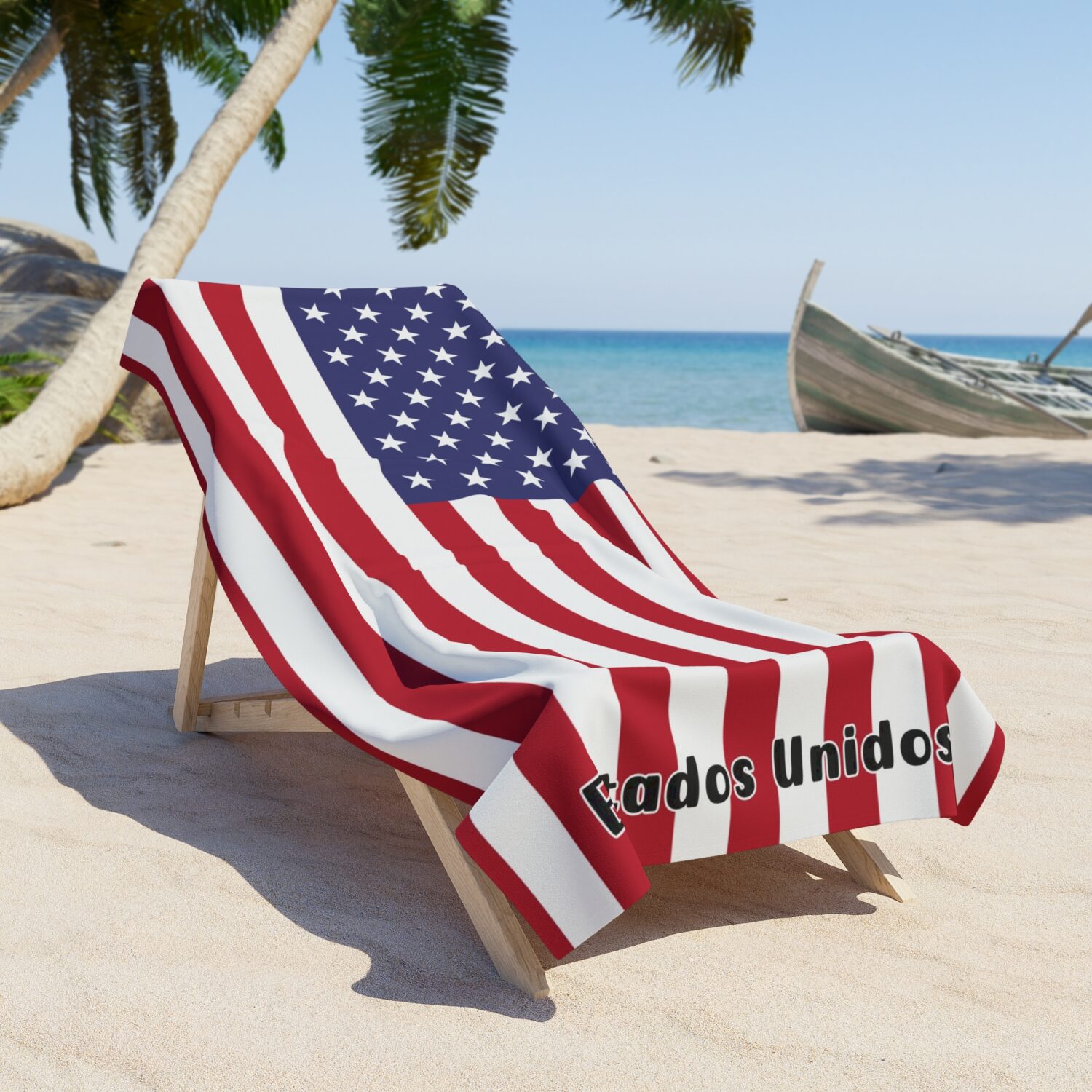 Toalla con Bandera de Estados Unidos