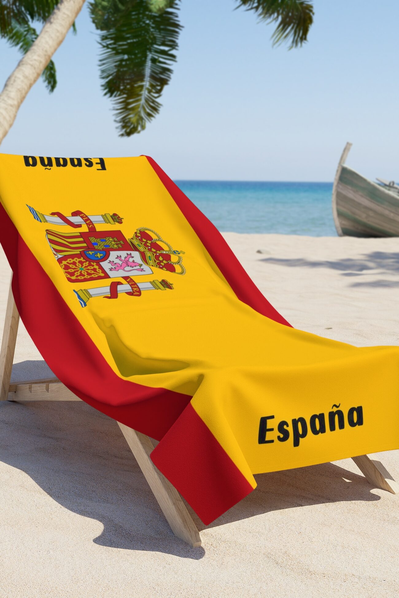 Toalla con Bandera de España