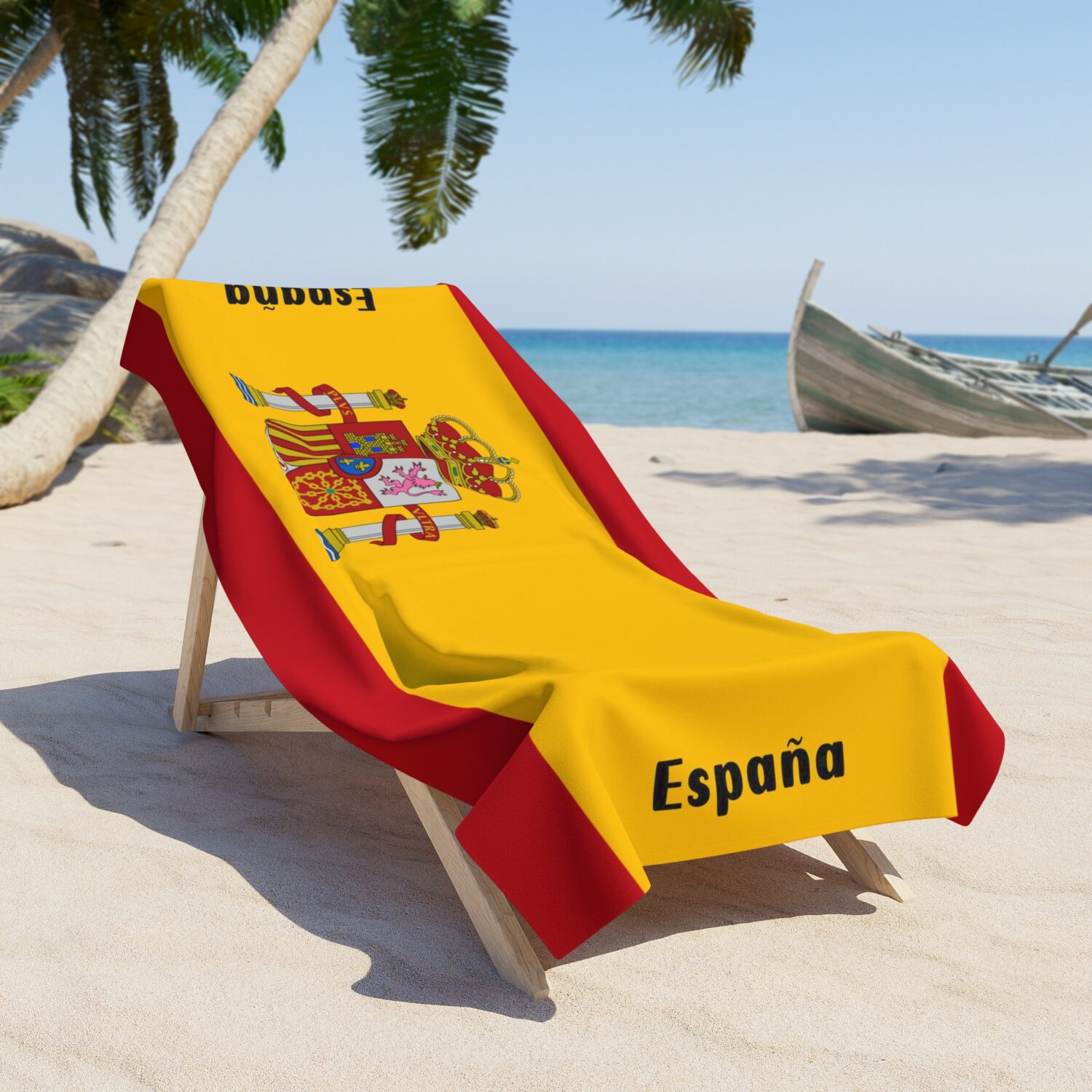 Toalla con Bandera de España