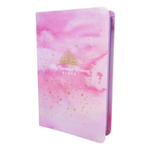 My Beautiful Princess Bible Pink Sparkles NLT 7 points Print Size