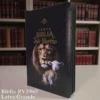 Biblia Personalizada de León - Letra Grande de 12 Puntos - Reina Valera 1960 - Tamaño Manual con Cierre - Español