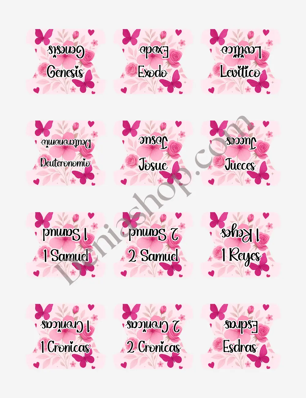 Indices Pacto de Amor para Biblia English / Español