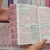Biblia Personalizada Rosada – Letra Super Gigante 19 Puntos – Reina Valera 1960 – Tamaño Manual – Español