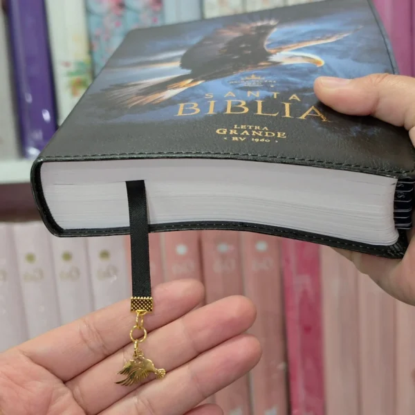 Biblia Personalizada de Águila - Letra Grande de 12 Puntos - Reina Valera 1960 - Tamaño  Regular - Español