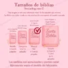 2-1.webp Biblia Personalizada Roja para Quinceañera - Letra Pequeña - Kings James Version - Tapa Dura - Tamaño Regular - Ingles