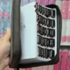Biblia Personalizada Café con Cara de León - Letra Grande de 12 Puntos - Reina Valera 1960 - Tamaño Compacta con Cierre - Español