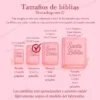 Biblia Personalizada Estilo Cartera Negra - Letra Grande de 12 Puntos - Reina Valera 1960 - Tamaño Compacta - Español